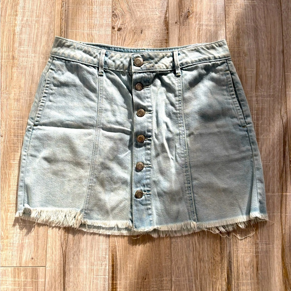 American Eagle denim mini skirt M